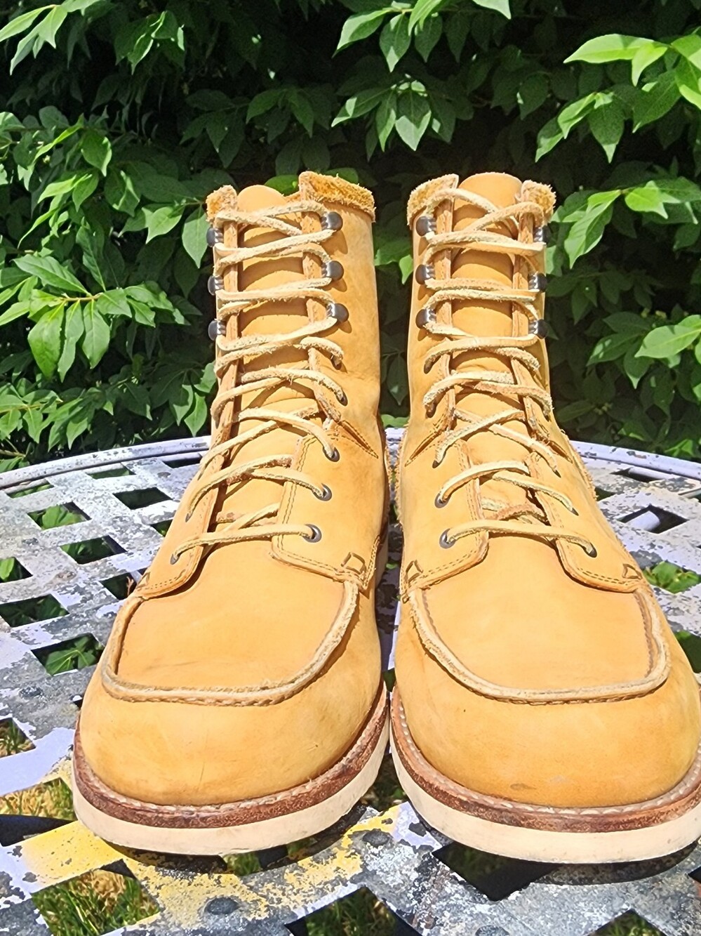 Timberland Abington Moc Toe Boots. Mens Sz 10.5 RARE